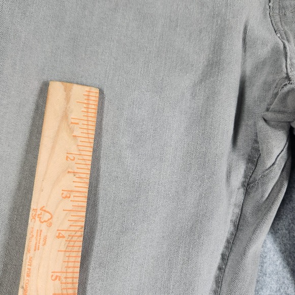 Barbell Apparel Jeans Mens 32x35 Relaxed Athletic Fit Stretch Denim Gray - Picture 2 of 16